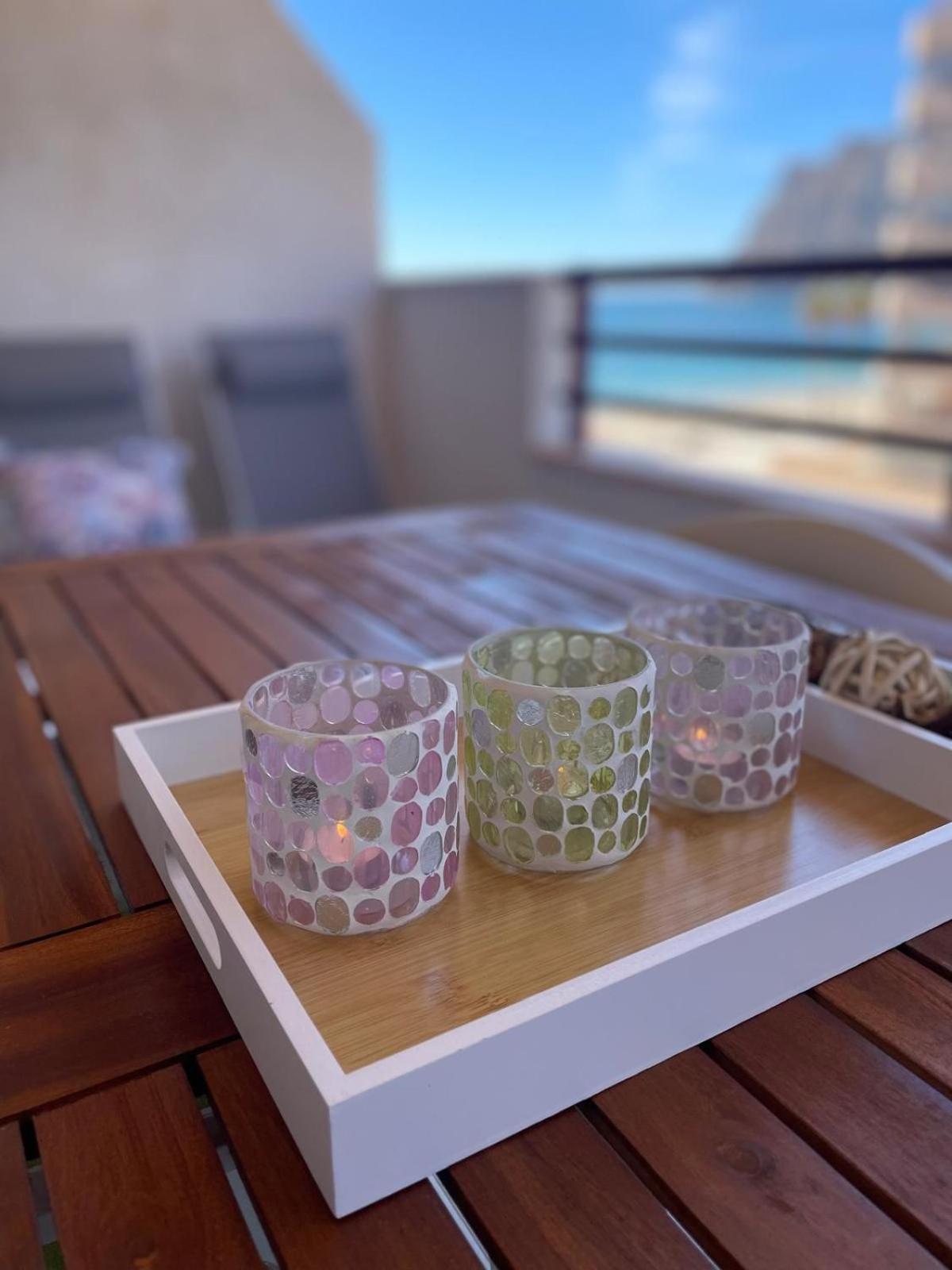 Eerstelijns Appartement Vive Cada Momento Zeezicht En Pal Aan De Boulevard En Strand Calpe, Toplocatie Екстериор снимка